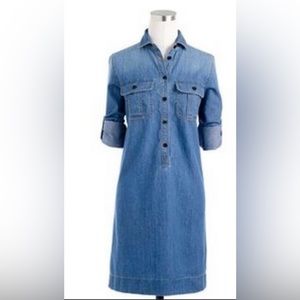 J.Crew Denim Shirt Dress - size XS